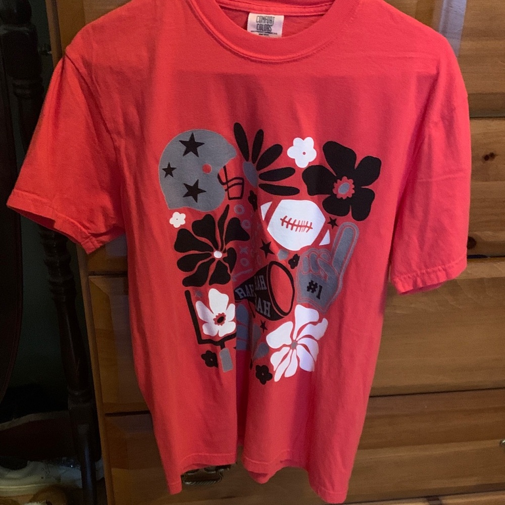 Comfort Colors Red Graphic Tee